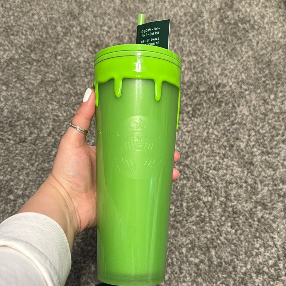 Starbucks glow in the dark tumbler 2023 NWT
